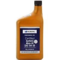 SUBARU Synthetic Motor Oil 5W-30 0.946л. SOA868V9280