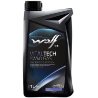 WOLF VITALTECH 5W-40 GAS 1л.