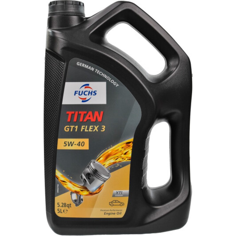 FUCHS Titan GT1 Flex 3 5W-40 5л. 601873300