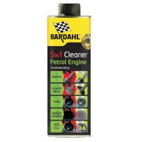 Присадка в бензин для очищування палив. системи  BARDAHL ENGINE CLEANER BARDAHL 5 in 1    0,5л. 2372B