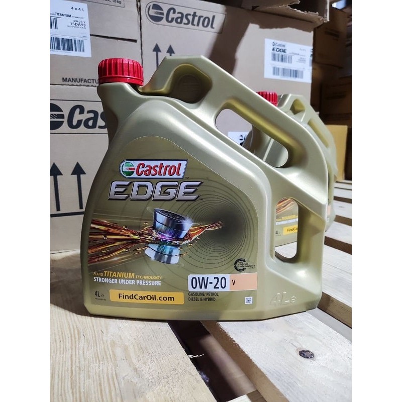 CASTROL Edge Volvo 0W-20 V 4л. 15DA99