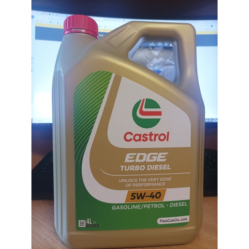CASTROL Edge Turbo Diesel Titanium 5W-40 4л. 1535BA