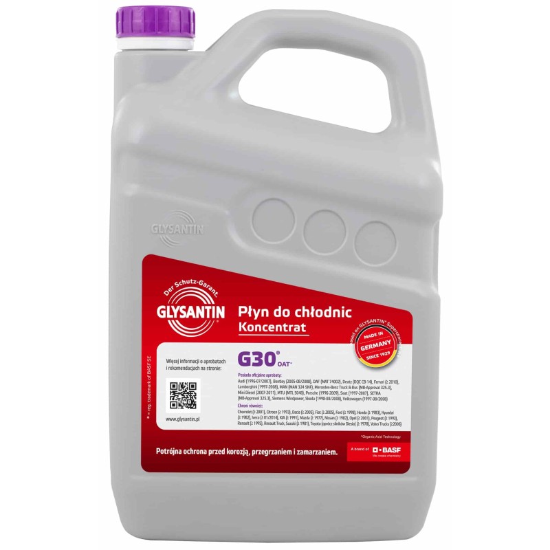 АНТИФРИЗ GLYSANTIN G30 (концентрат) 4л.  GLY301206