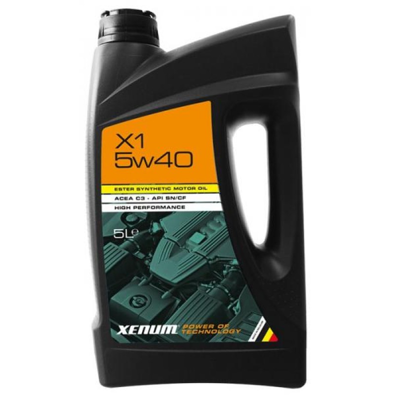 XENUM X1 5W-40 5л. 1068005A