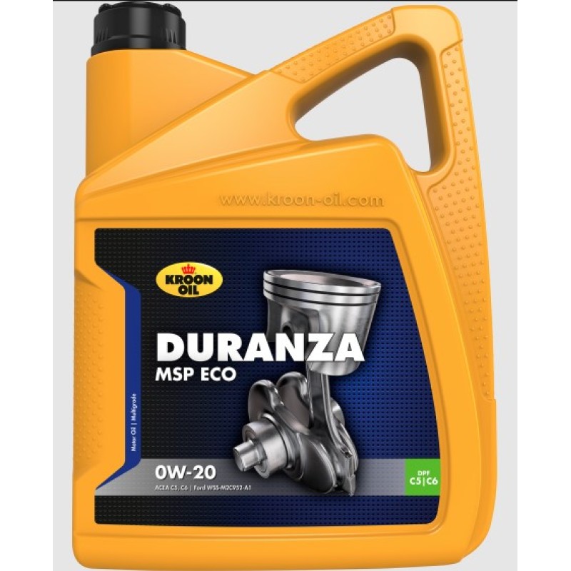 KROON OIL DURANZA MSP ECO 0W-20 5л
