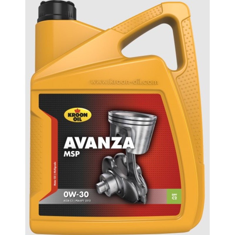 KROON OIL Avanza MSP 0W-30 5л
