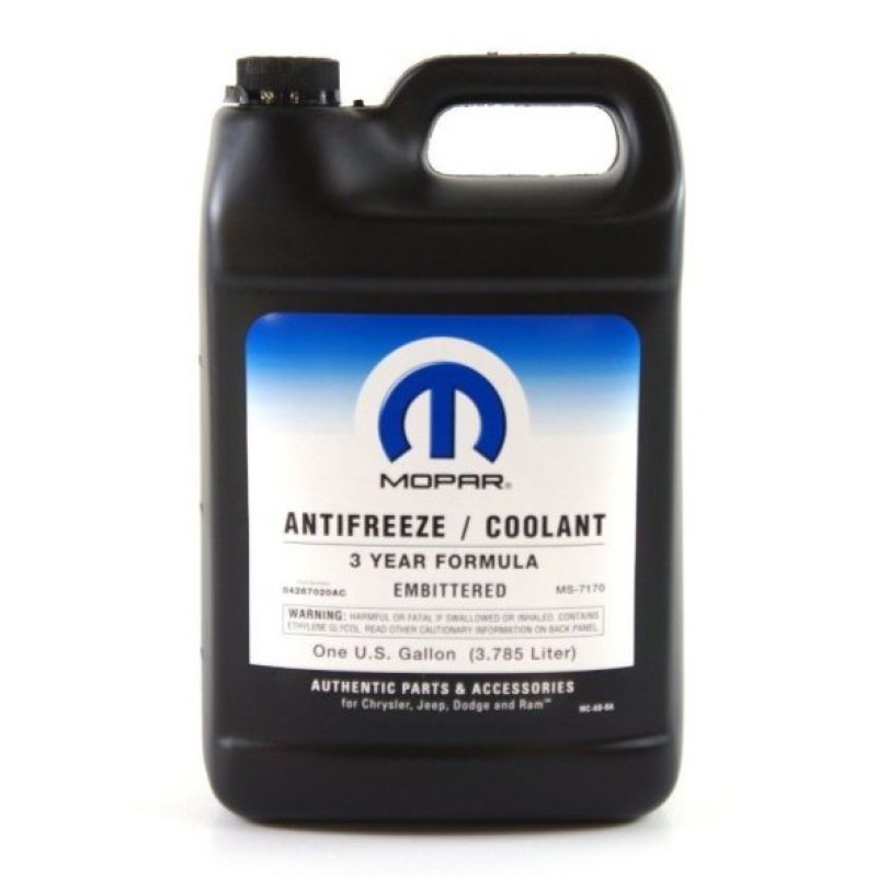 Mopar Antifreeze/Coolant 3 Year Formula (-70C, помаранчевий) 3,78л.  04267020AC