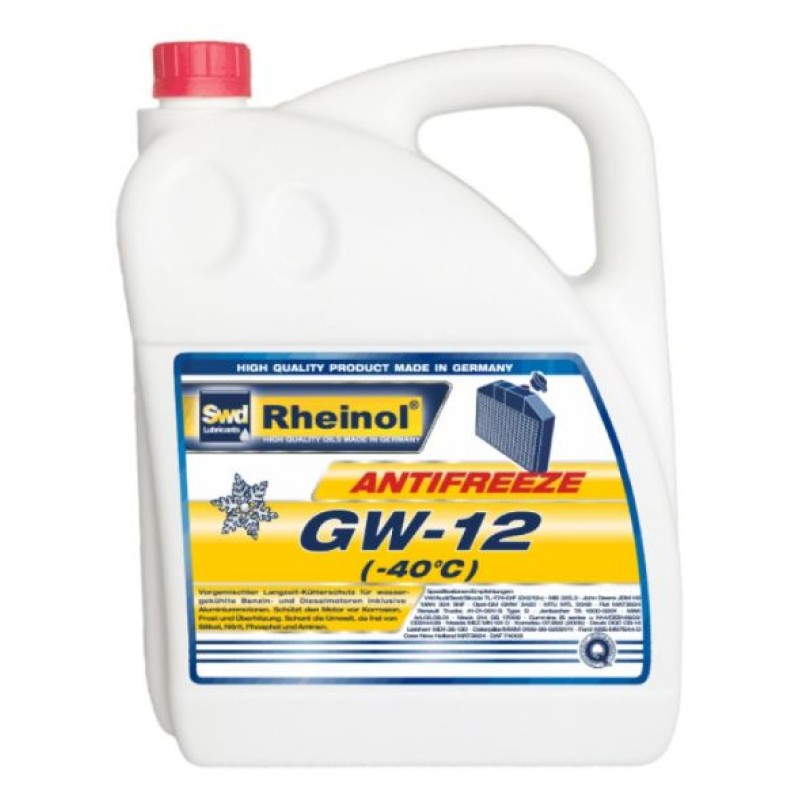Rheinol Antifreeze GW-12 (-40C, червоний) 5л.