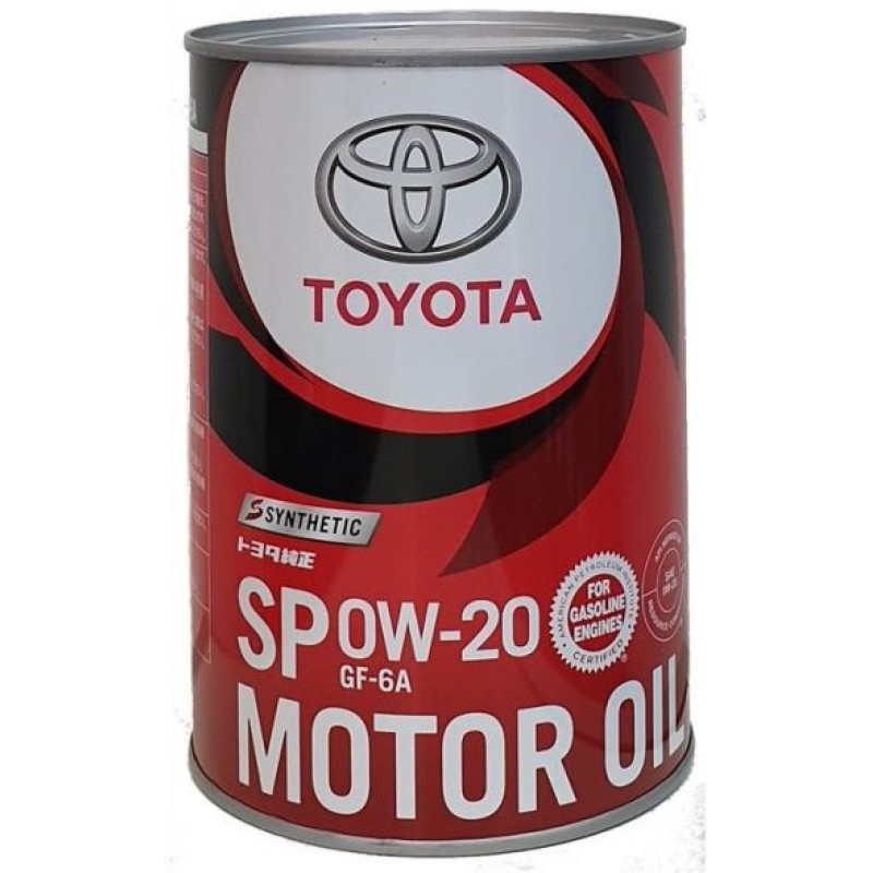 TOYOTA Motor Oil 0W-20 SP  1л.  0888013206