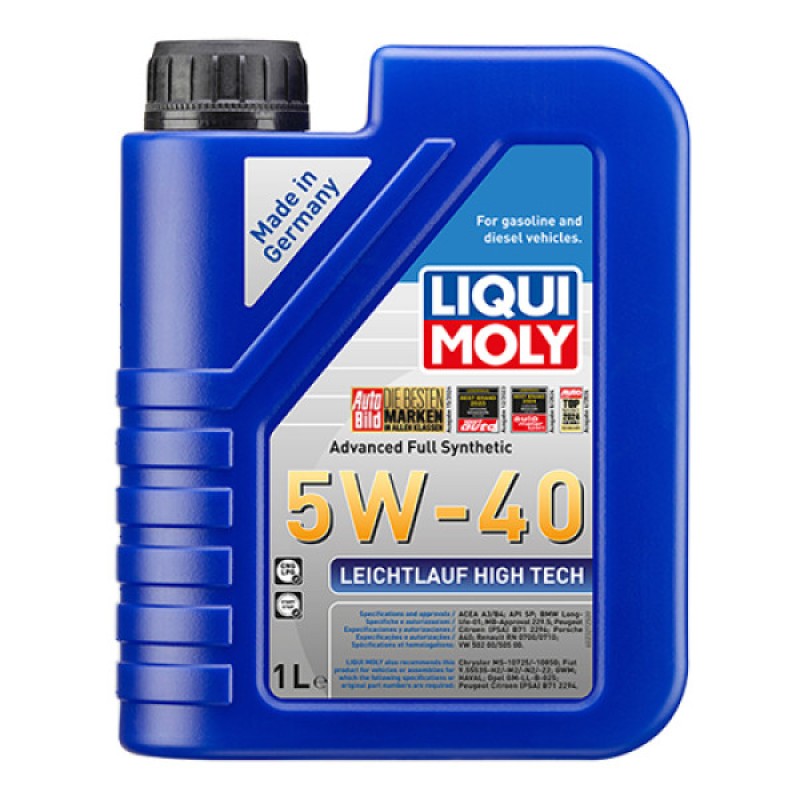 Синтетична моторна олива - Liqui Moly Leichtlauf High Tech 5W-40   1л.