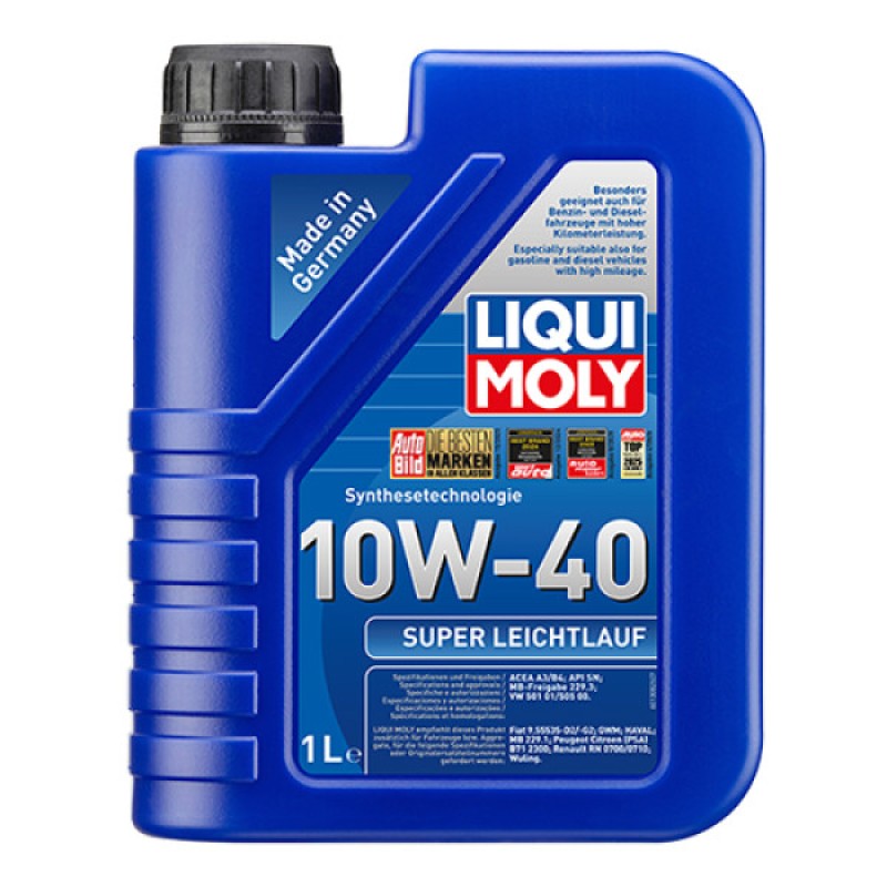 Напівсинтетична моторна олива - Liqui Moly Super Leichtlauf SAE 10W-40   1л.