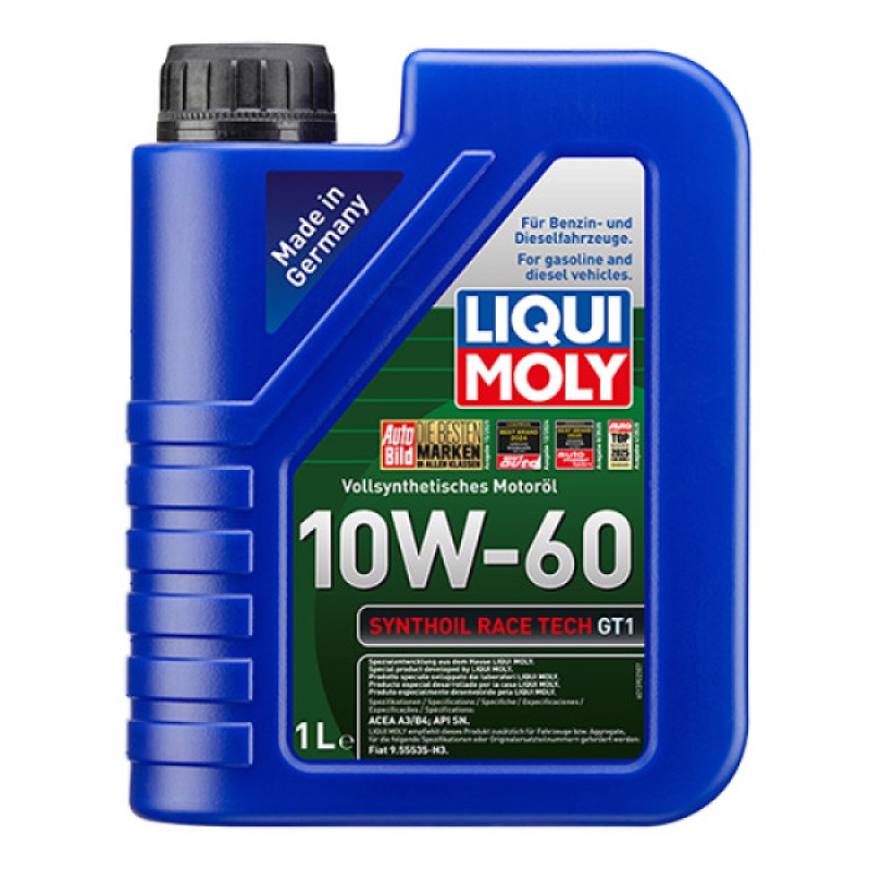 Синтетична моторна олива - Liqui Moly Synthoil Race Tech GT1 10W-60   1л.