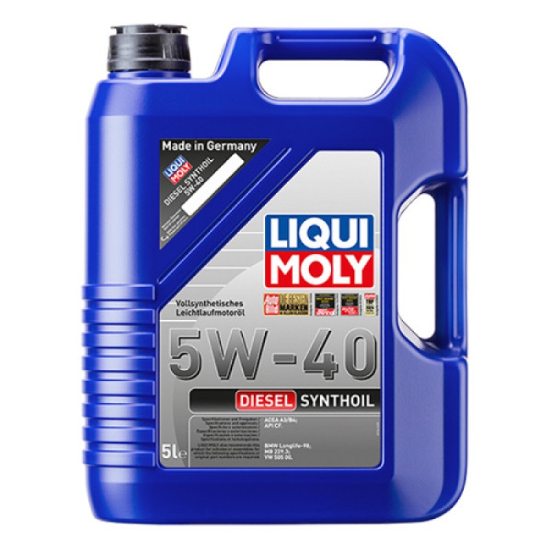 ОЛИВА МОТОРНА LIQUI MOLY DIESEL SYNTHOIL 5W-40 5л.