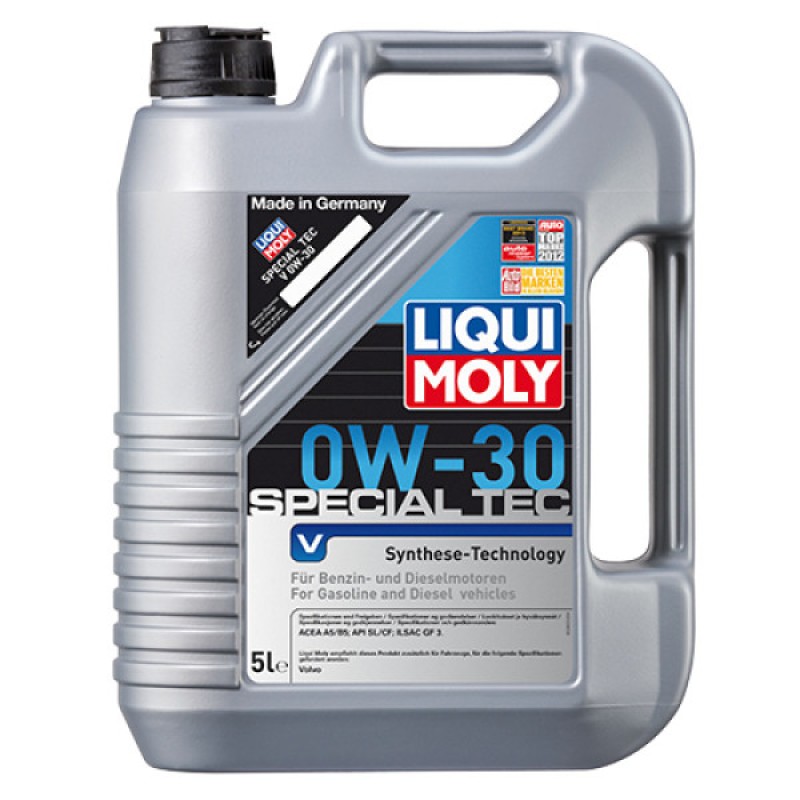 Синтетична моторна олива - Liqui Moly Special Tec V 0W-30   5л. Безкоштовна доставка.