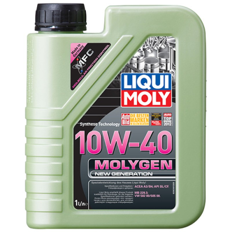 Напівсинтетична моторна олива - Liqui Moly Molygen New Generation 10W-40   1л.