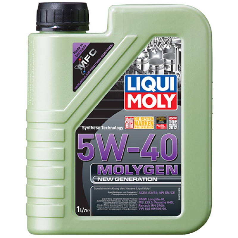 Синтетична моторна олива - Liqui Moly Molygen New Generation 5W-40   1л.