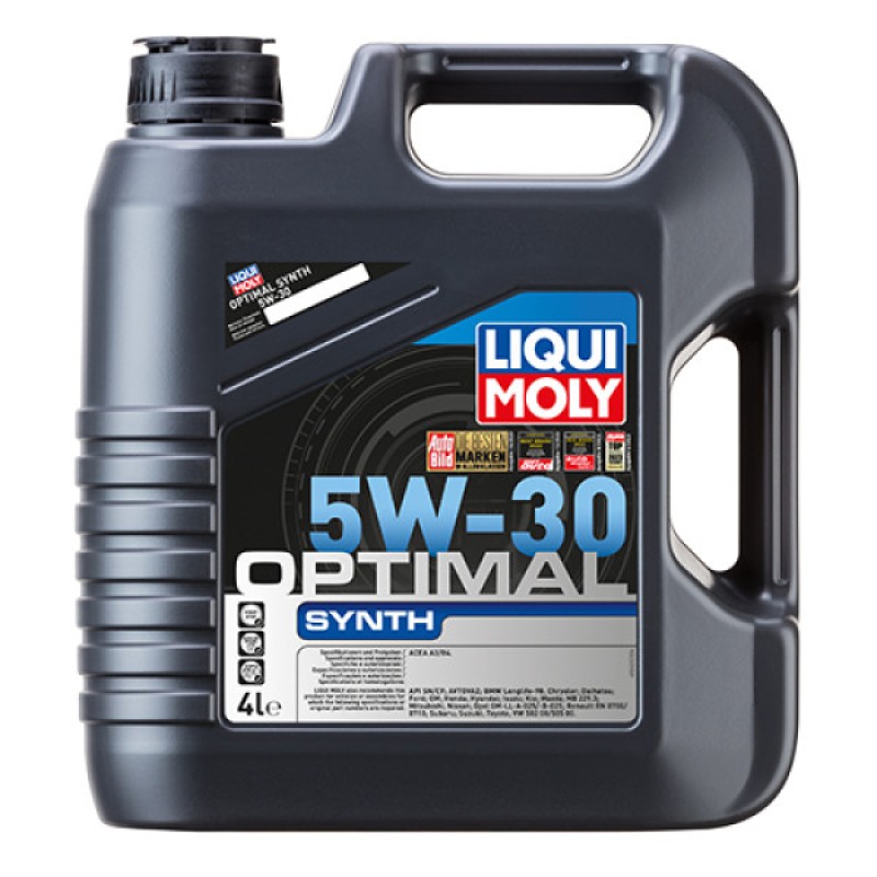 Синтетична моторна олива - Liqui Moly Optimal Synth SAE 5W-30 4л.