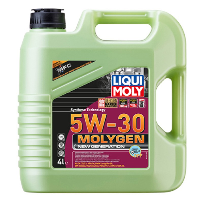 Синтетична моторна олива - Liqui Moly Molygen New Generation DPF 5W-30   4л.  Безкоштовна доставка.