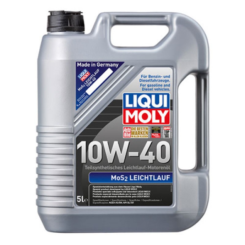 Liqui Moly MoS2 Leichtlauf SAE 10W-40 5л. Безкоштовна доставка.