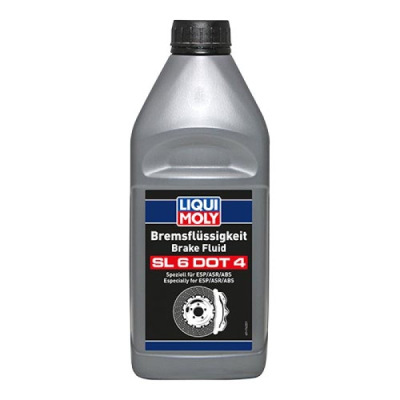 Гальмівна рідина- Liqui Moly Bremsflussigkeit SL6 DOT 4 1л.