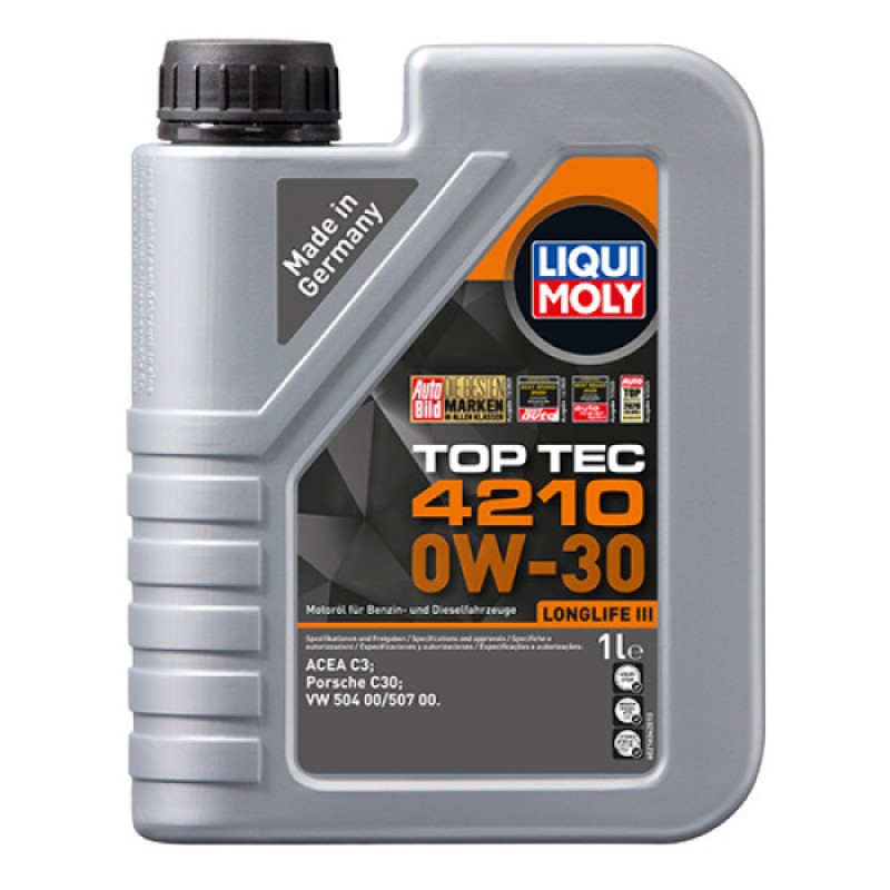 Моторна олива - Liqui Moly Top Tec 4210 SAE 0W-30 1л.