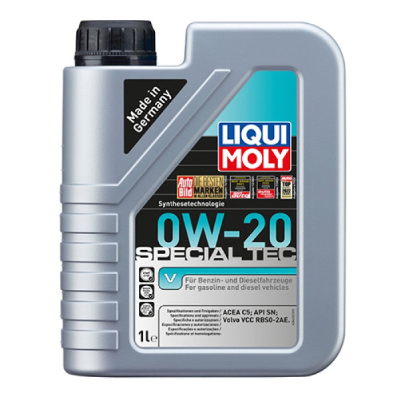 Синтетична моторна олива - Liqui Moly Special Tec V 0W-20   1л.