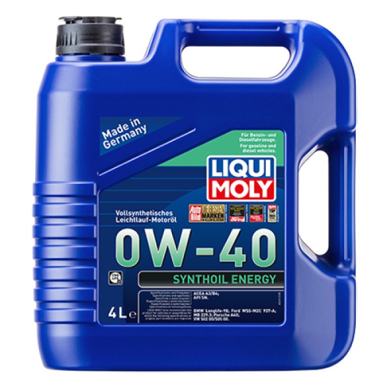 Синтетична моторна олива - Synthoil Energy SAE 0W-40  4л.