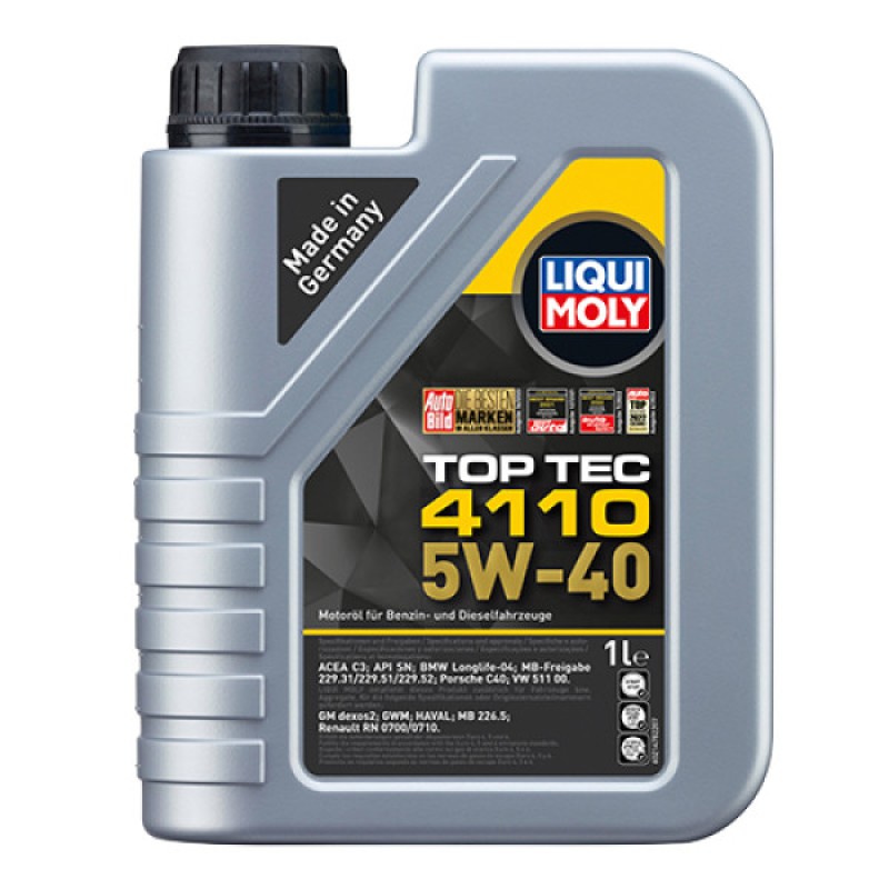 НС-синтетична моторна олива  - Top Tec 4110 SAE 5W-40 1л.